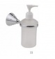 厨房不锈钢水槽配件方头纯铜皂液器1200-11